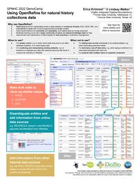 Using OpenRefine for natural history collections data